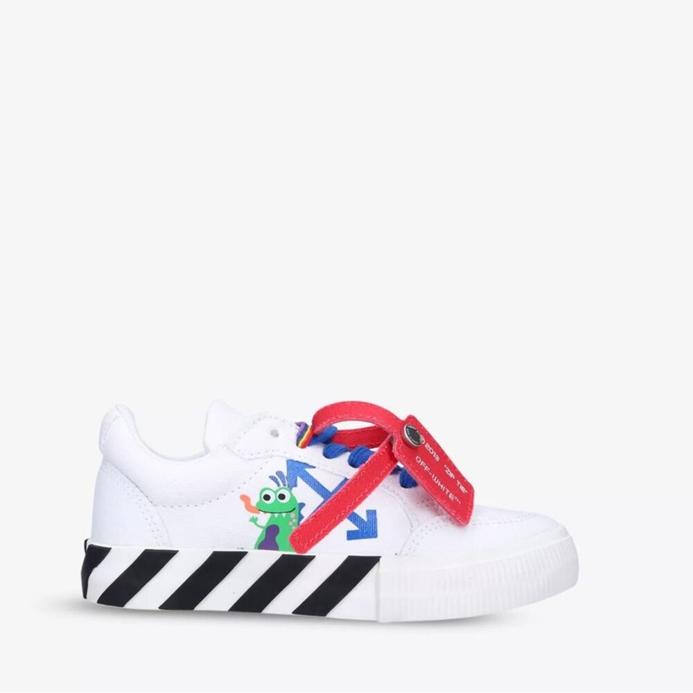 OFF-WHITE VULCANIZED LACE-UP Boys Unisex Sneakers